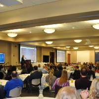 Health Forum of Northern Michigan audience at Hagerty Center